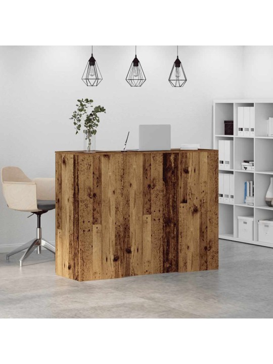 Reģistratūra, veca koka, 135x50x103,5 cm, inženierijas koks