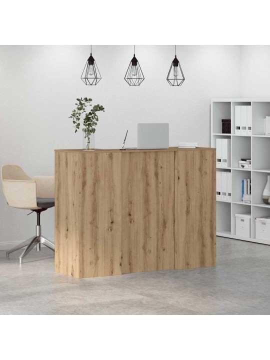 Reģistratūra, koka krāsa, 135x50x103,5 cm, inženierijas koks