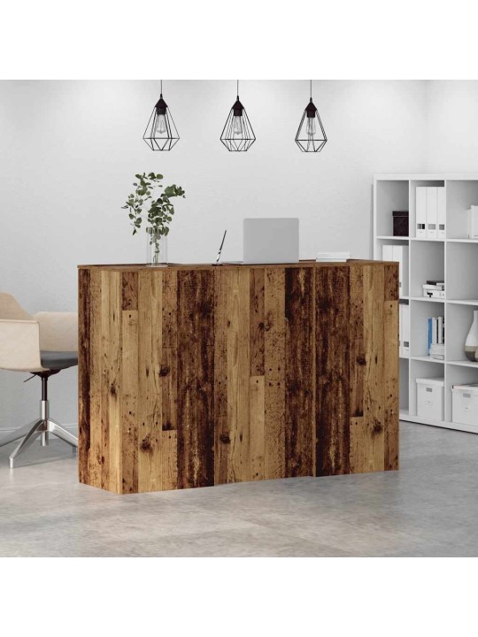 Reģistratūra, veca koka, 155x50x103,5 cm, inženierijas koks