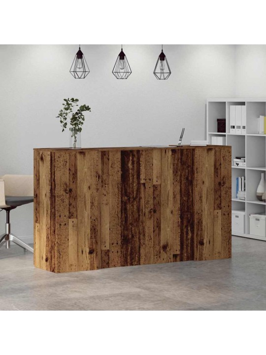 Reģistratūra, veca koka, 180x50x103,5 cm, inženierijas koks