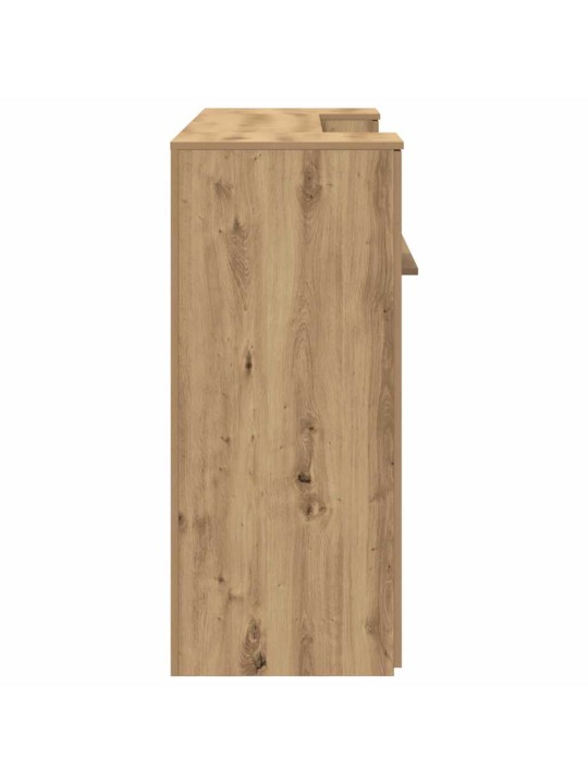 Reģistratūra, koka krāsa, 180x50x103,5 cm, inženierijas koks