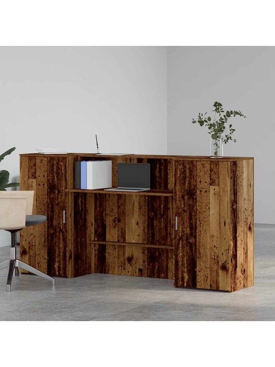 Reģistratūra, veca koka, 200x50x103,5 cm, inženierijas koks