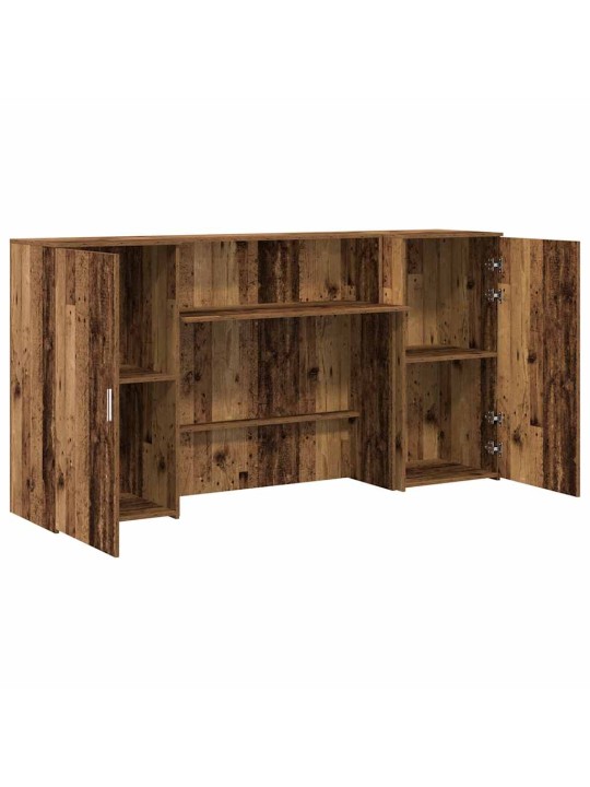 Reģistratūra, veca koka, 200x50x103,5 cm, inženierijas koks