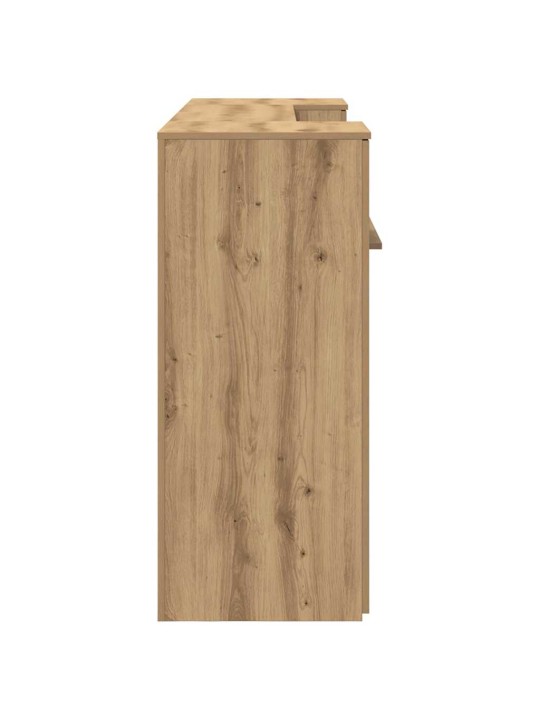 Reģistratūra, koka krāsa, 200x50x103,5 cm, inženierijas koks