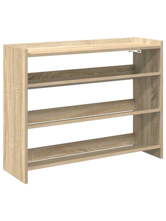 Apavu plaukts, ozolkoka krāsa, 80x25x61,5 cm, inženierijas koks