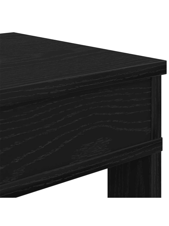 Apavu skapītis, melns, 60x30x98 cm, inženierijas koks