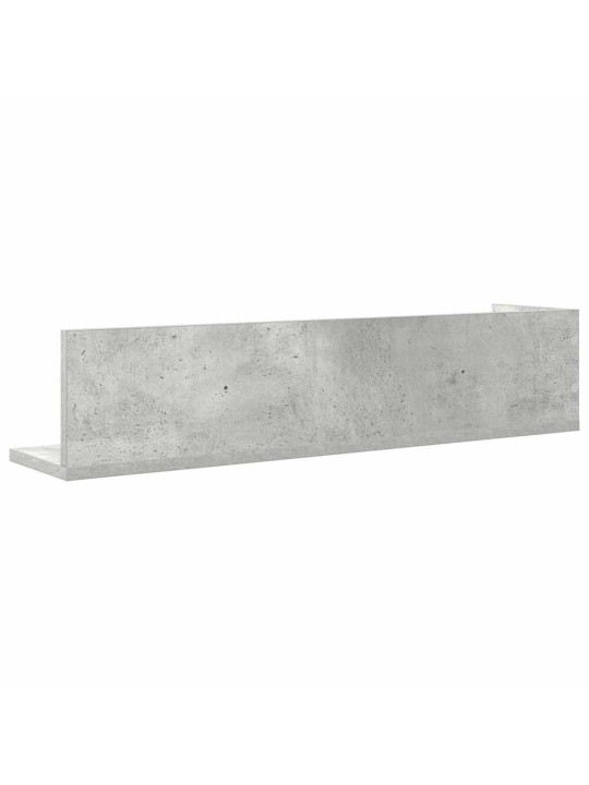 Sienas plaukti, 2 gab., 75x16,5x16,5 cm, inženierijas koks