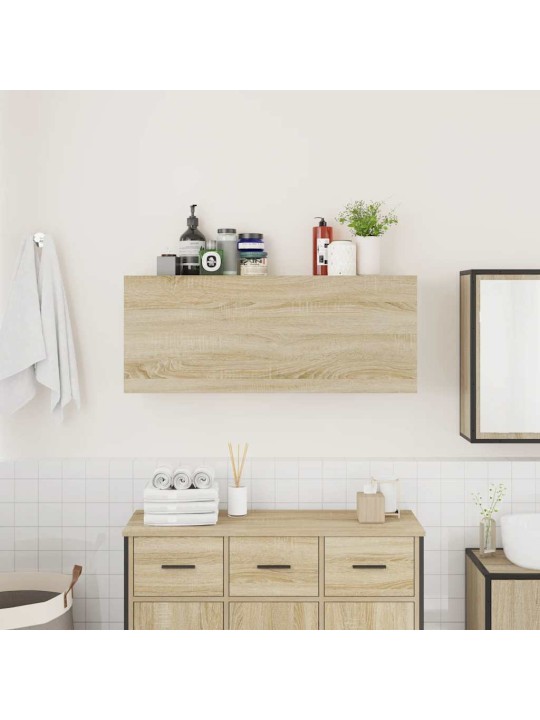Vannasistabas sienas skapītis, 100x25x40 cm, inženierijas koks