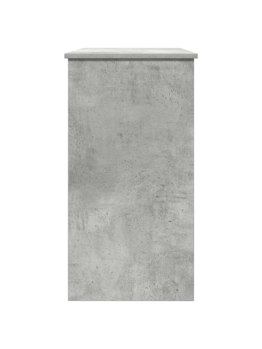 Rakstāmgalds, betonpelēks, 80x40x75 cm, skaidu plāksne