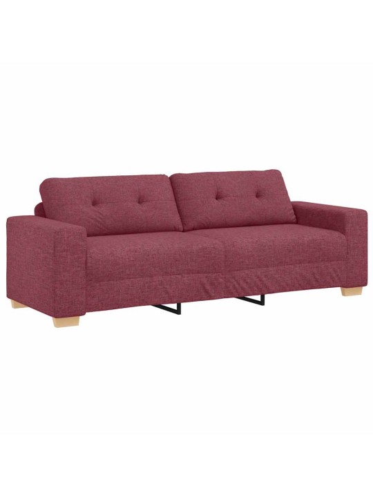 Dīvānu komplekts 2 pcs vīna sarkans 221 x 78 x 80 cm
