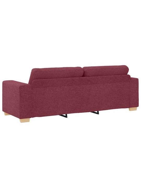 Dīvānu komplekts 2 pcs vīna sarkans 221 x 78 x 80 cm