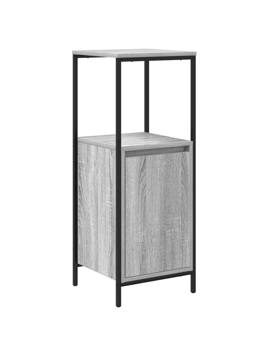 Vannas istabas mēbeļu komplekts 5 pcs pelēka 76.5 x 35 x 95 cm