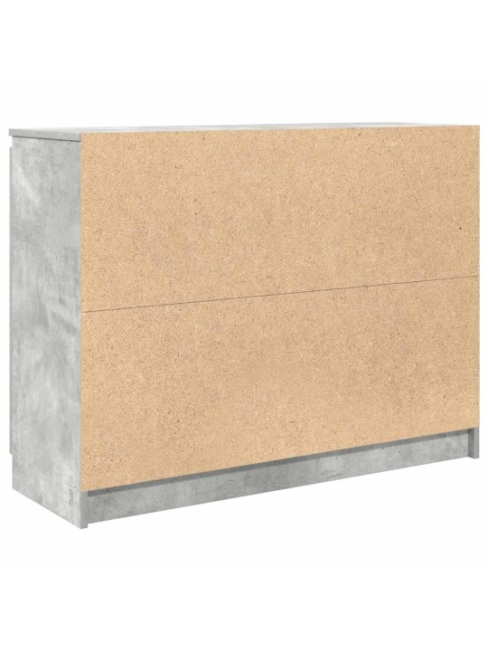 Kumode ar atvilktnēm, 100,5x35x76 cm, inženierijas koks