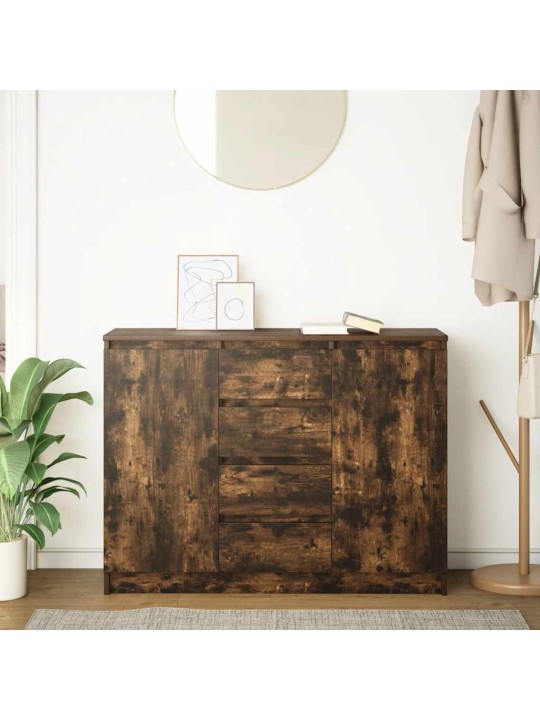 Kumode ar atvilktnēm, 100,5x35x76 cm, inženierijas koks