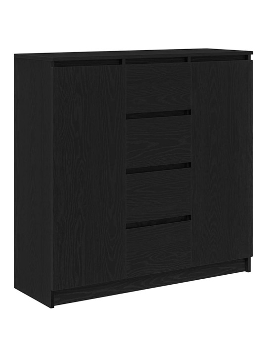 Kumode ar atvilktnēm, 100,5x35x98,5 cm inženierijas koks
