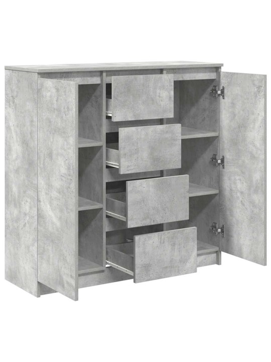 Kumode ar atvilktnēm, 100,5x35x98,5 cm, inženierijas koks