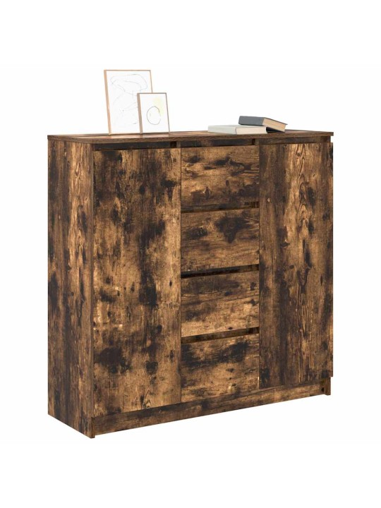 Kumode ar atvilktnēm, 100,5x35x98,5 cm, inženierijas koks