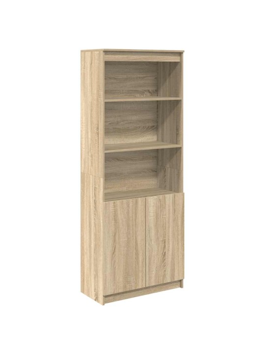 Augstais skapītis ozolkoka krāsa 70x35x180 cm inženierijas koks