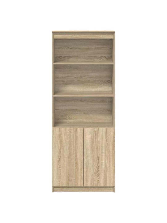 Augstais skapītis ozolkoka krāsa 70x35x180 cm inženierijas koks