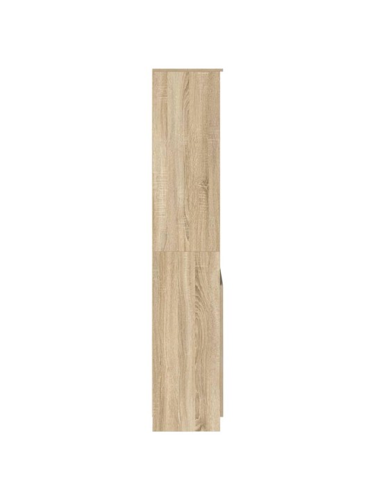 Augstais skapītis ozolkoka krāsa 70x35x180 cm inženierijas koks