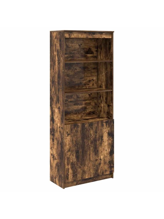 Augstais skapītis ozolkoka krāsa 70x35x180 cm inženierijas koks