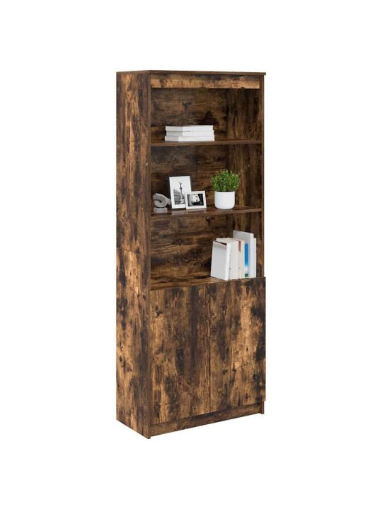 Augstais skapītis ozolkoka krāsa 70x35x180 cm inženierijas koks