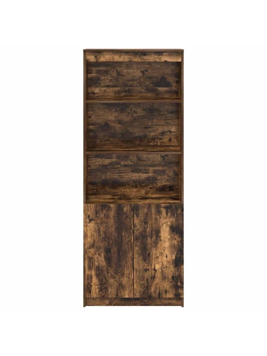 Augstais skapītis ozolkoka krāsa 70x35x180 cm inženierijas koks