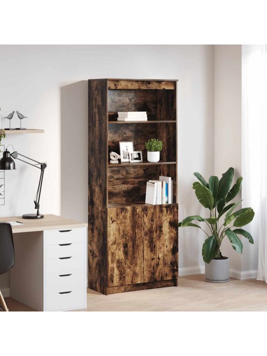 Augstais skapītis ozolkoka krāsa 70x35x180 cm inženierijas koks