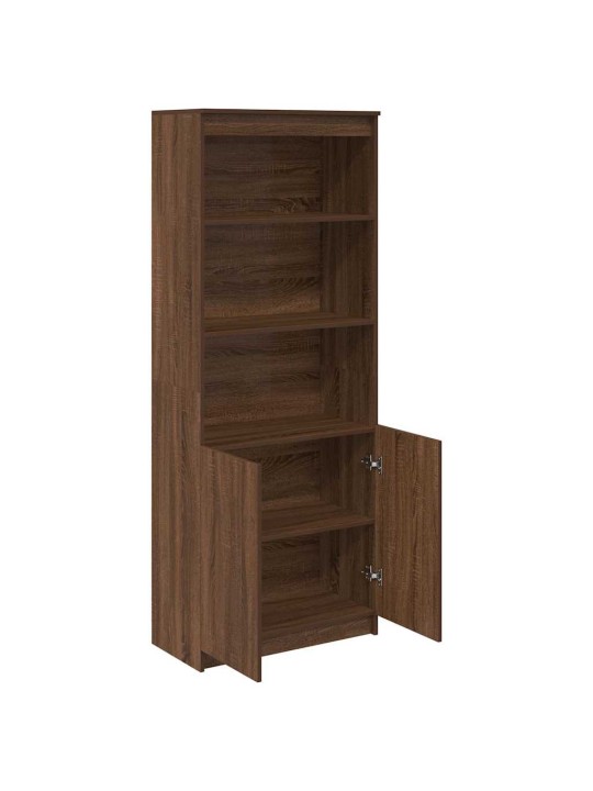Augstais skapītis ozolkoka krāsa 70x35x180 cm inženierijas koks