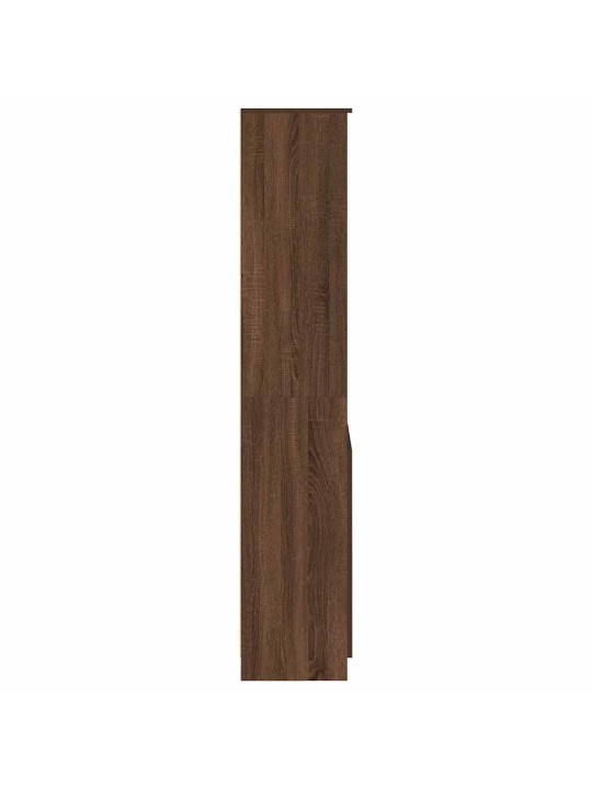 Augstais skapītis ozolkoka krāsa 70x35x180 cm inženierijas koks