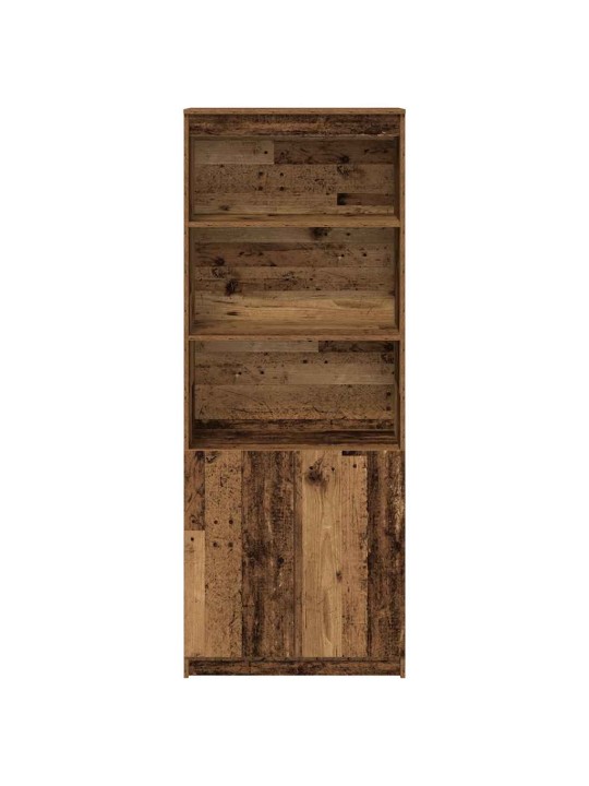 Augstais skapītis, veca koka, 70x35x180 cm inženierijas koks