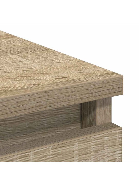 Kumode, ozolkoka krāsa, 80x35x99 cm, inženierijas koks