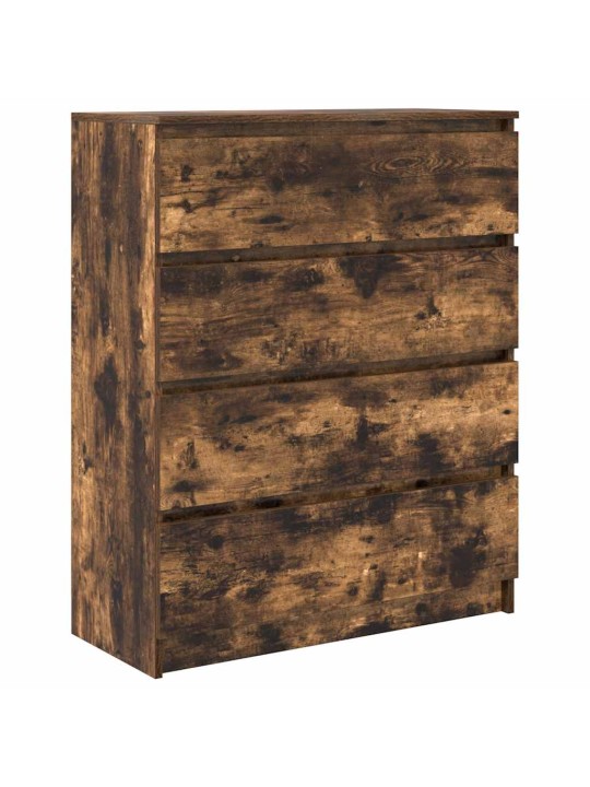 Kumode, ozolkoka krāsa, 80x35x99 cm, inženierijas koks