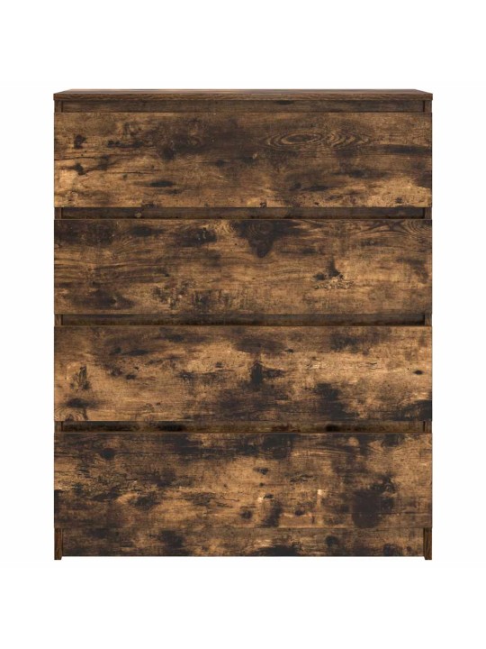 Kumode, ozolkoka krāsa, 80x35x99 cm, inženierijas koks