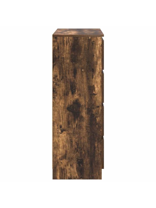 Kumode, ozolkoka krāsa, 80x35x99 cm, inženierijas koks