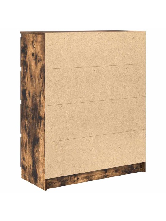 Kumode, ozolkoka krāsa, 80x35x99 cm, inženierijas koks