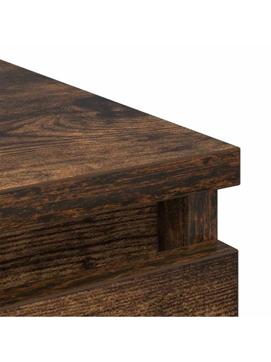 Kumode, ozolkoka krāsa, 80x35x99 cm, inženierijas koks