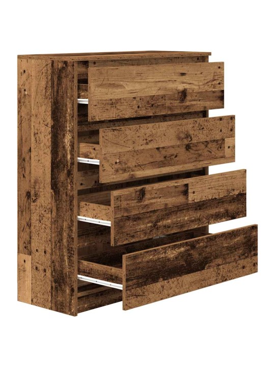 Kumode, veca koka, 80x35x99 cm, inženierijas koks