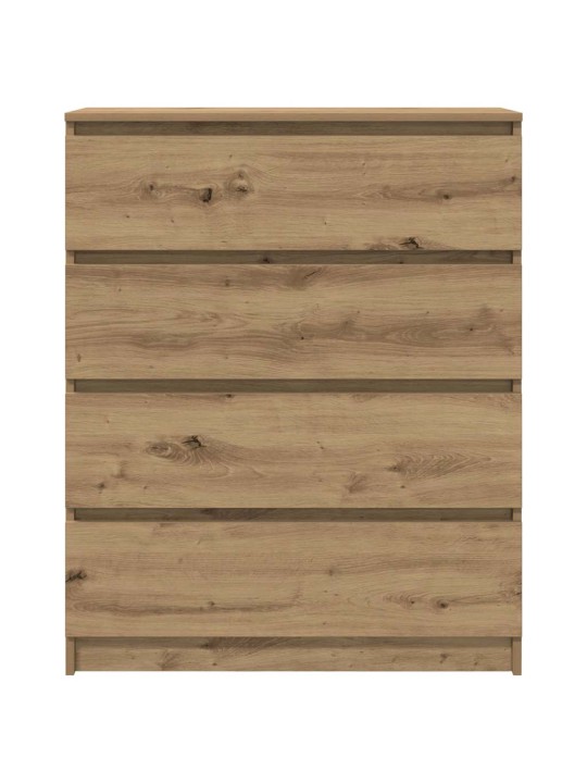 Kumode, koka krāsa, 80x35x99 cm, inženierijas koks