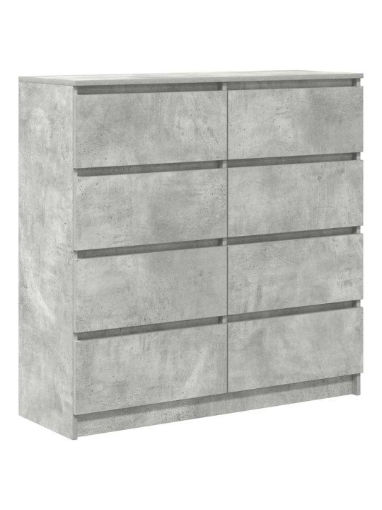 Bufete betons pelēks 100x35x99 cm engineered wood