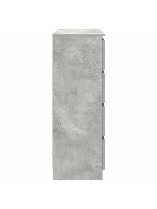 Bufete betons pelēks 100x35x99 cm engineered wood