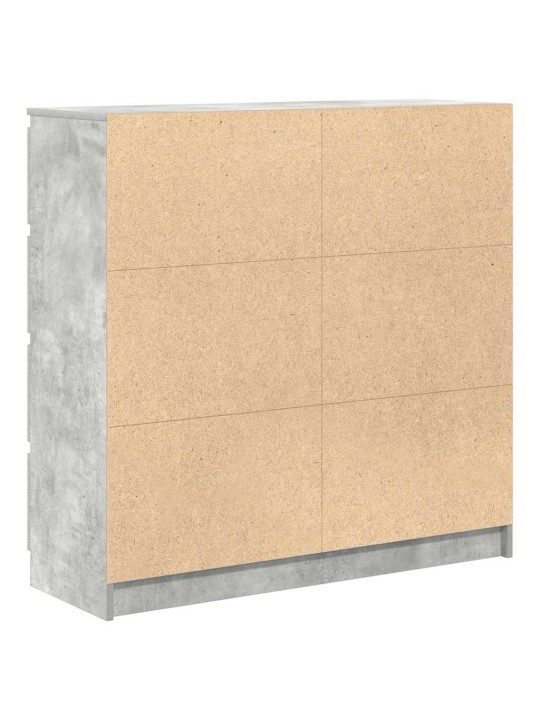 Bufete betons pelēks 100x35x99 cm engineered wood