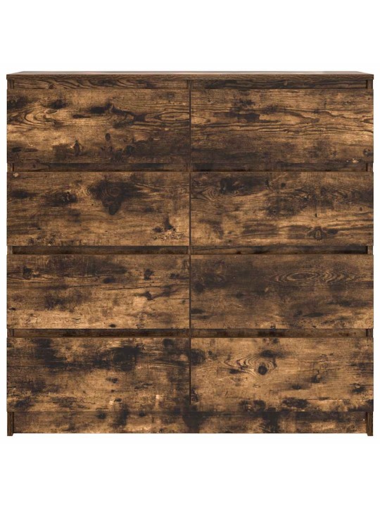 Bufete kūpināts ozols 100x35x99 cm engineered wood
