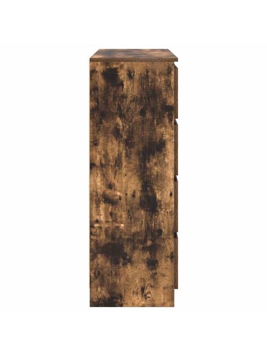 Bufete kūpināts ozols 100x35x99 cm engineered wood