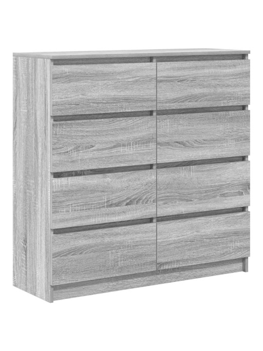 Bufete pelēks sonoma 100x35x99 cm engineered wood