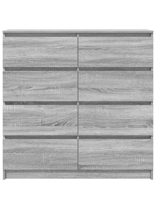Bufete pelēks sonoma 100x35x99 cm engineered wood