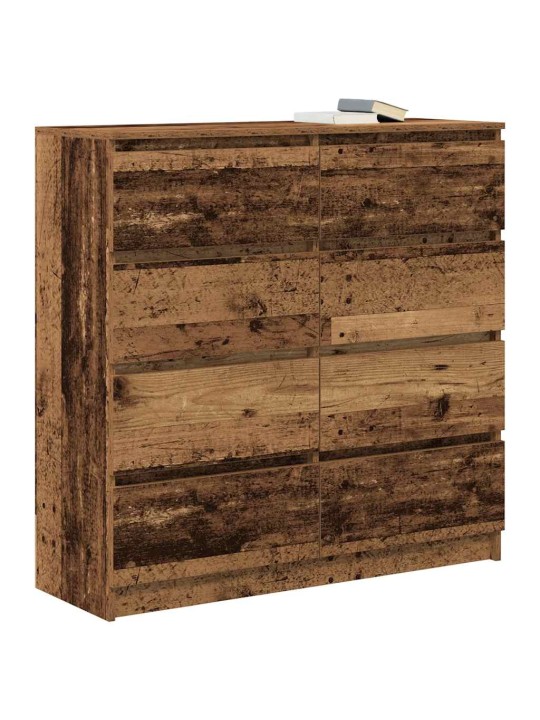 Bufete old wood 100x35x99 cm engineered wood