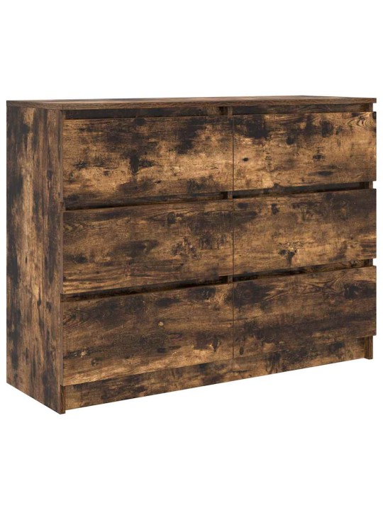 Kumode, ozolkoka krāsa, 100x35x76 cm, inženierijas koks