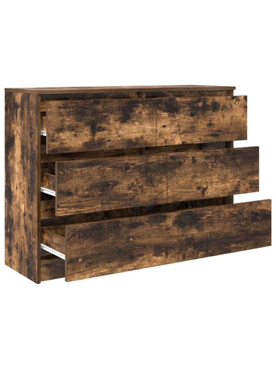 Kumode, ozolkoka krāsa, 100x35x76 cm, inženierijas koks