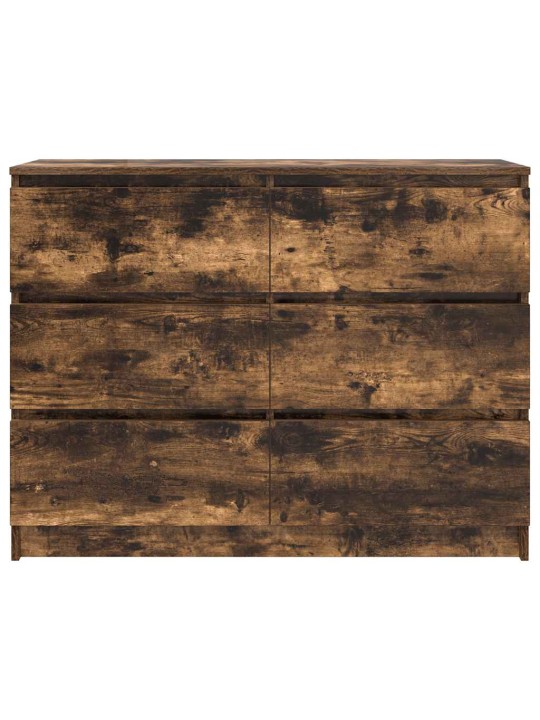 Kumode, ozolkoka krāsa, 100x35x76 cm, inženierijas koks